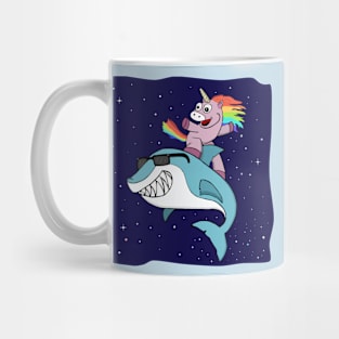 Surfing Unicorn Mug